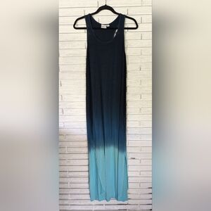 Blue Caribbean Beachwear dress/ Cover up Size Small